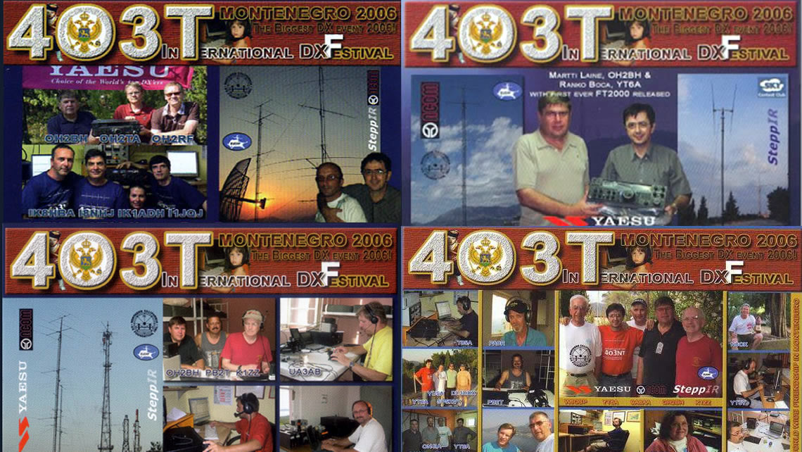 4O3T - Republika Crna Gora - Novi DXCC Entitet