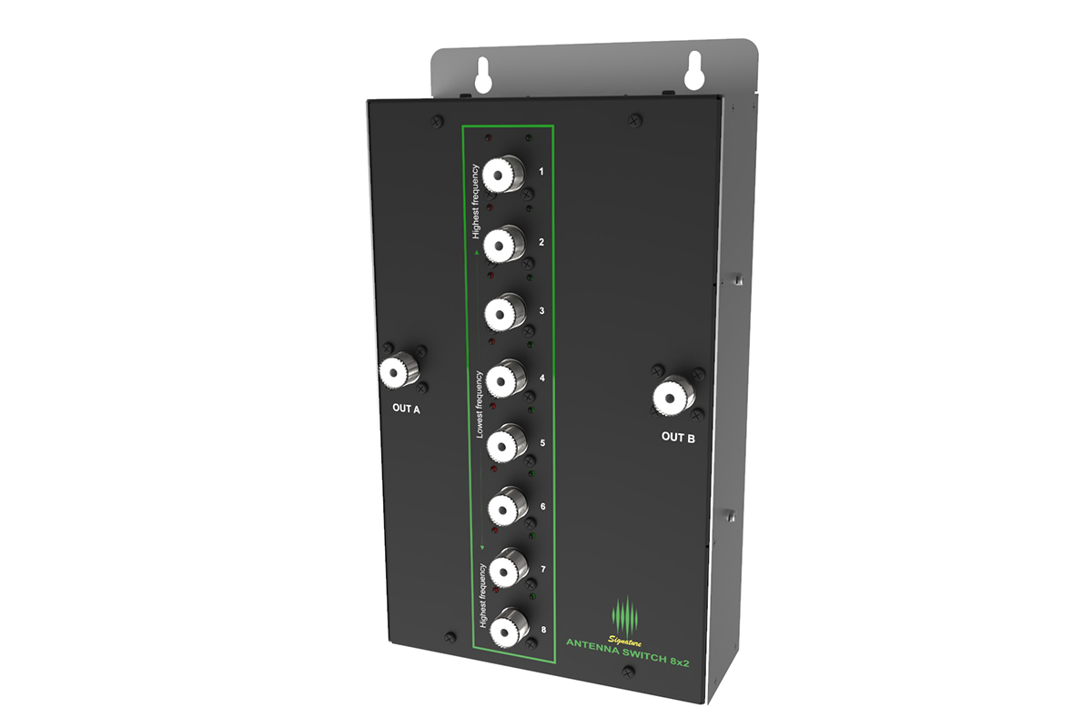 8x2 antenna switch