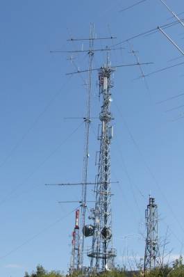 Self-supporting tower at 4O3A, 48m